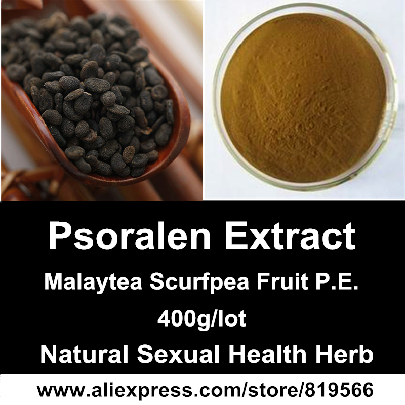 Pure Fructus Psoraleae Extract 10:1 Powder Natural Sexual Health Psoralen Herbal Dietary Supplements Malaytea Scurfpea Fruit