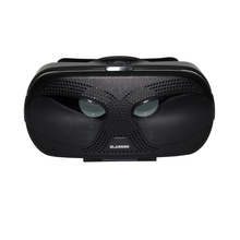 Mobile Phones Virtual Reality 3D Glasses Headset Helmet (Black)