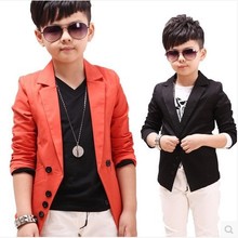 2016 Hot Sale children’s spring casual suits boys jackets wholesale Korean style long sleeve blazers, CL04007