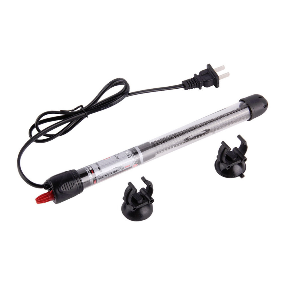Hot 50w 100w 200w 300w Submersible Heater Heating Rod for Aquarium Glass Fish Tank Temperature Adjustment