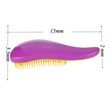 Hair Brush Fashion Style Portable Tools Handle Tangle hair extension Comb Multi Color Optional