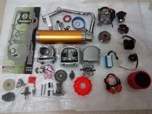 50 mm large aperture100CC kit performance A9 cam CDI GY6 50cc carburetor of 139QMB1P39QMA golden high-performance muffle