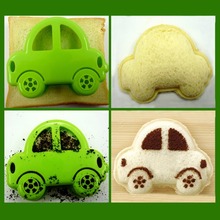 Kitchen Accessories Bakeware Cake Tools Novelty Kitchen DIY Bread Sushi Tools Cartoon Little Car Mould Sandwich Cookie Cutter