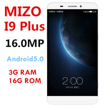 Mizo i9 plus handys Octa Kern mtk6592 telefon handys 5,5 zoll 16.0mp smartphone celular android cellulare mobile