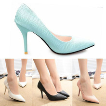 2016 New Fashion Spring Summer Women High Heels Pointed Toe Sandals Shoes Pumps Party Womens Plus Size Female Wedding Shoes O127