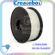 Natural color nylon filament 3d printer PA material 1 75mm 3mm 3d filament nylon filament
