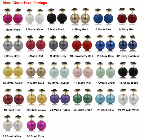 black clover earrings 2
