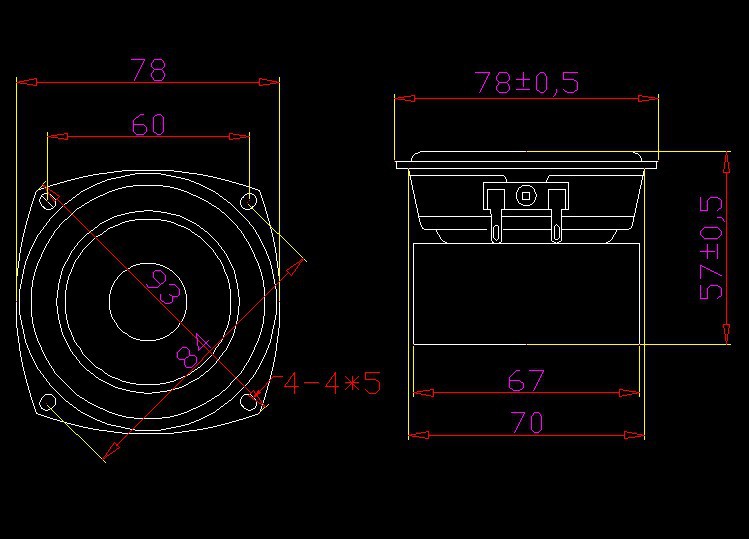 Description Picture 4 of itemAIYIMA 1Pcs Subwoofer 3" Inch 25W HiFi Subwoofer Speaker 4 8 Ohm Woofer Audio Sound Speakers Bass Loudspeaker Home Theater DIY
