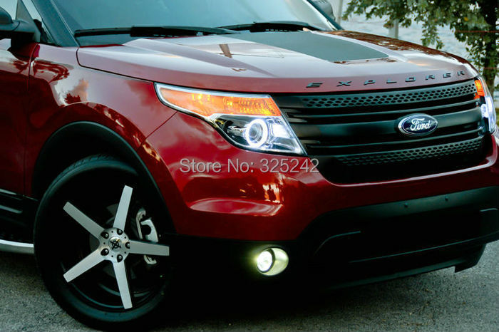 angel eyes Ford Explorer Fifth generation (U502) 2011-2015(11)