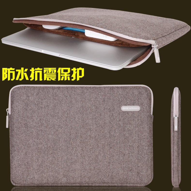 2015 Felt Laptop Sleeve Waterproof Laptop Bag Case for Macbook Pro Air 13 Laptop Case 13 Para Notebook 13 Comput Bag 15 Men Bag