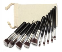 10Pcs kabuki Professional Makeup Brushes Set Beauty Cosmetic Eyeshadow Powder Pinceis Styling Tools Make up Brush