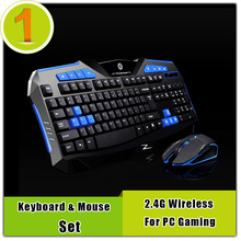 Hot Sale Wireless Mouse and Keyboard Combo Game For pc Laptop,High Sensitivity Wireless Gaming Mouse and Keyboard Set