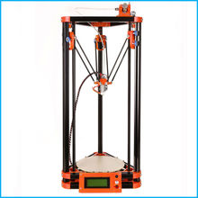 LCD display delta diy 3d printer kits with 40m filament masking tape 8GB SD card for Free
