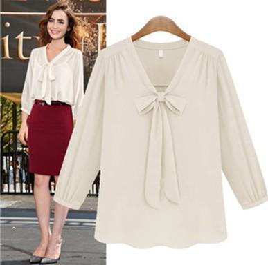 aliexpress buy new arrivals blouses ribbon blouse sleeve chiffon aliexpress buy new arrivals blouses ribbon blouse sleeve chiffon