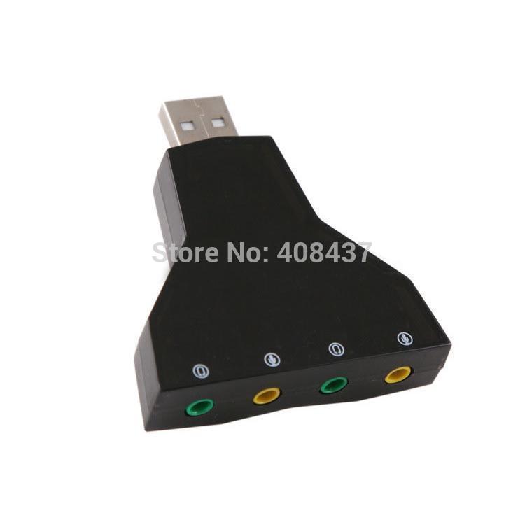 Купить Новый usb звуковую карту 7.1 канал воздуха плоскости формы аудио ...