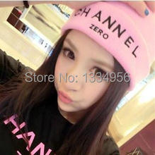 2014 New Casual Unisex Autumn Winter Women Hat Brand cotton hats beanie hats for women skullies head cap