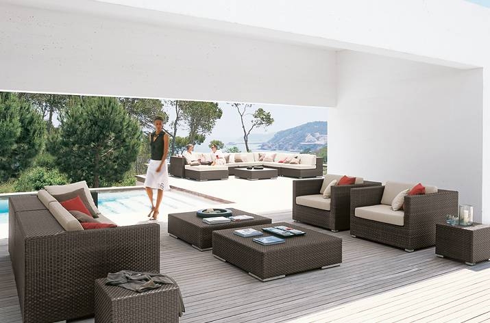 Online Kaufen Großhandel rattan lounge möbel aus China rattan lounge