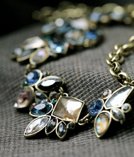 New Styles 2015 Statement Fashion Women Jewelry Antique Geometric Pendant Necklace