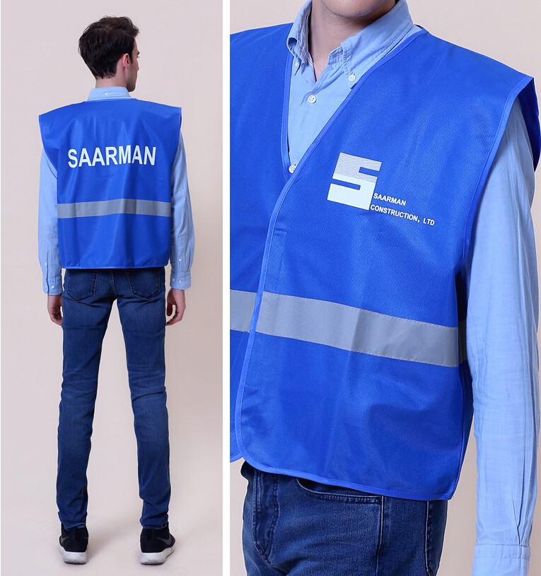 Blue Reflective Safety Vests Reflective Jacket High Visibility Jacket Cycling Reflective Vest Working Clothes Provides9