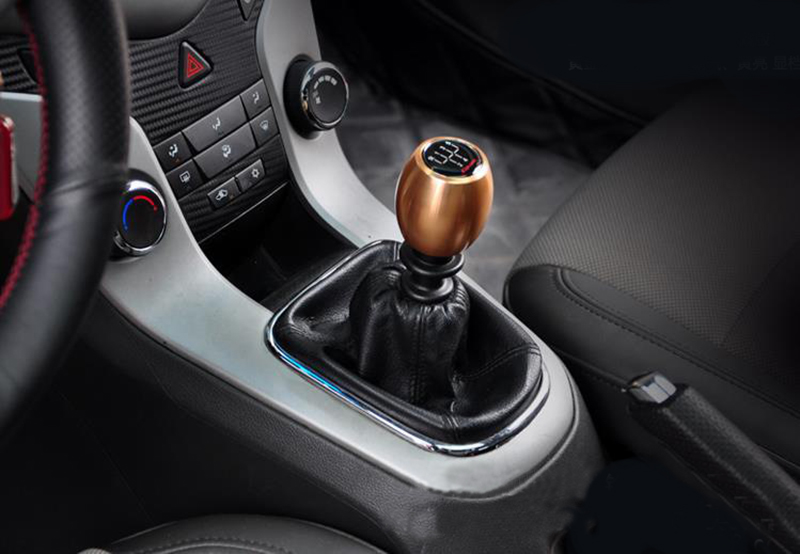 Race Sport Style Matt Black Car Gear Stick Knob Shift Lever Lift Reverse Handle