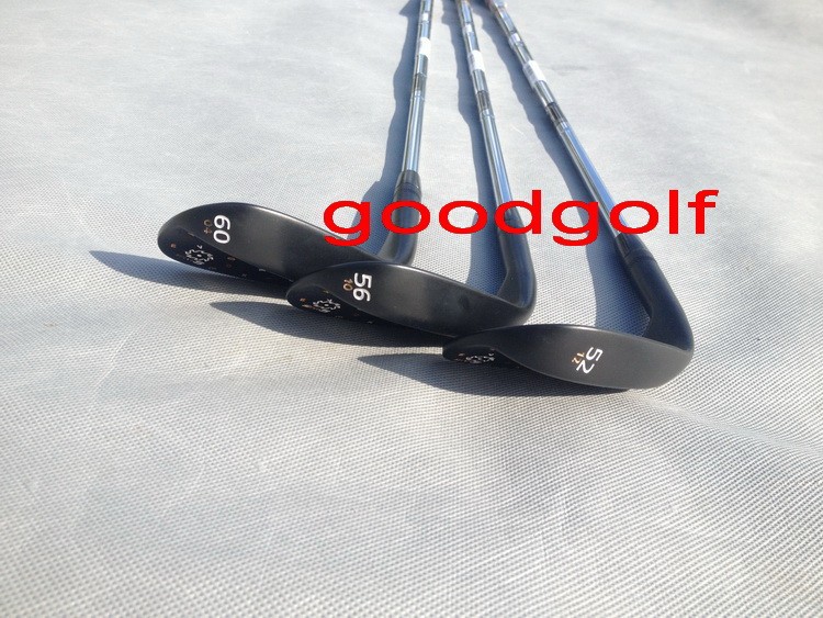 2015 new <font><b>golf</b></font> clubs Limited Edition SM5 Black color <font><b>Golf</b></font> Wedges 52/56/60 degree with steel shafts DHL free shipping 2015 new <font><b>golf</b></font> clubs Limited Edition SM5 Black color <font><b>Golf</b></font> Wedges 52/56/60 degree with steel shafts DHL free shipping