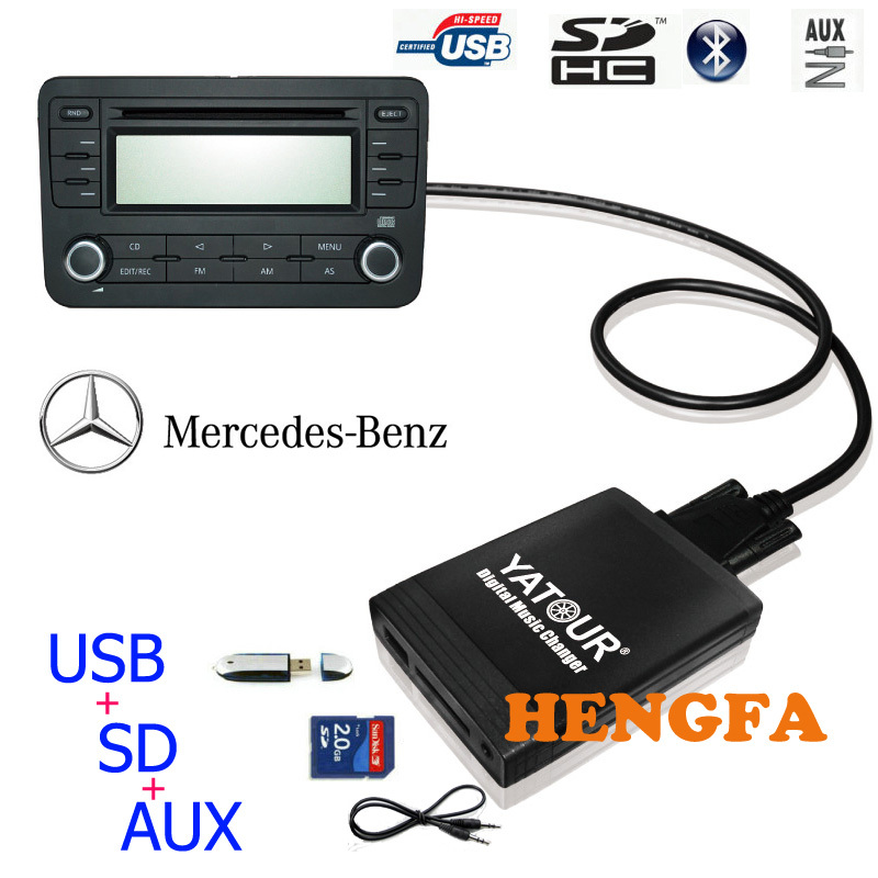 Mercedes mp3 changer interface adaptor