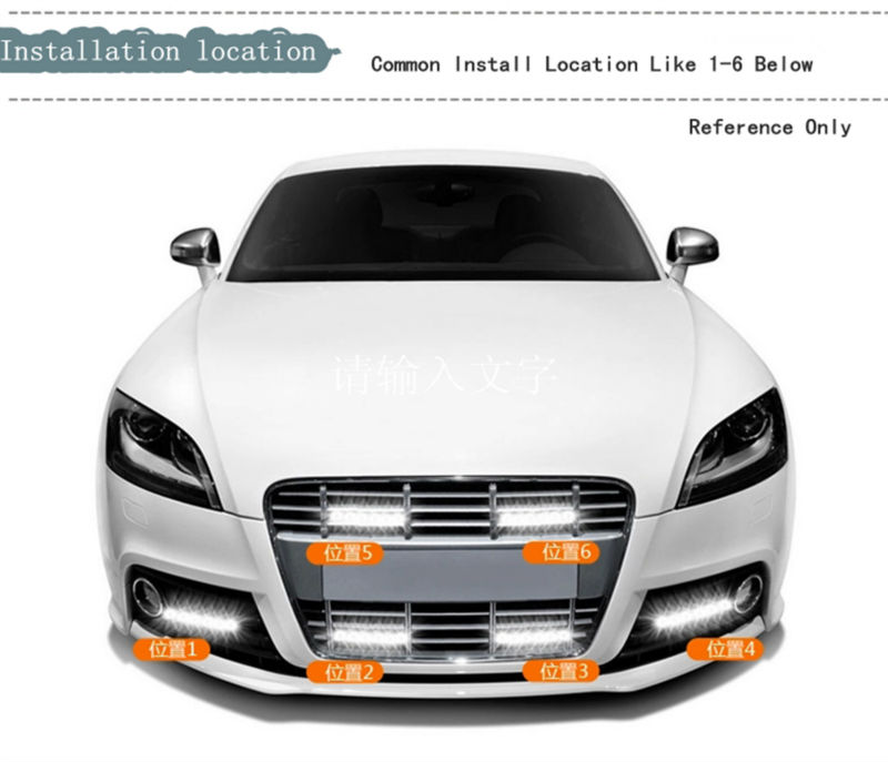 Directly replacement daytime running lamp