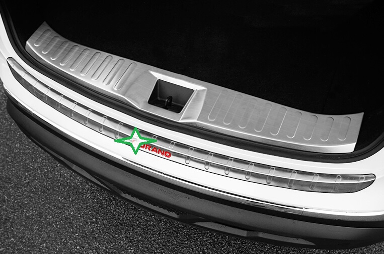 Nissan murano rear bumper protector stainless steel #4