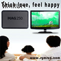 2016 Hot Selling Linux IPTV Box Mag250 IPTV Set Top Box Media Player Support Mag 250