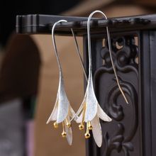 925 Sterling Silver Earrings for Women New Design Lovely Girls Christmas Gift Statement Jewelry Pendientes Plata 925