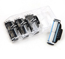 Brand New 4 Pcs Lot 3 Blades Men s Face shaving Razor Blades shaver blades For