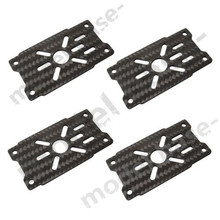 4 x 3 K CF 2212-5208 Motor Mount Plate para 16 mm tubo del brazo Quadcopter Octacopter DIY