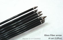 6Pcs spine 500 High quality fiber glass arrow shooting archery TPU feather arrow for bow 30