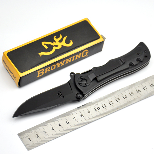 Browning Hunting Knife 339 big Folding Knife Camping Knife Tactical Pocket Knives Outdoor Tools With Wooden