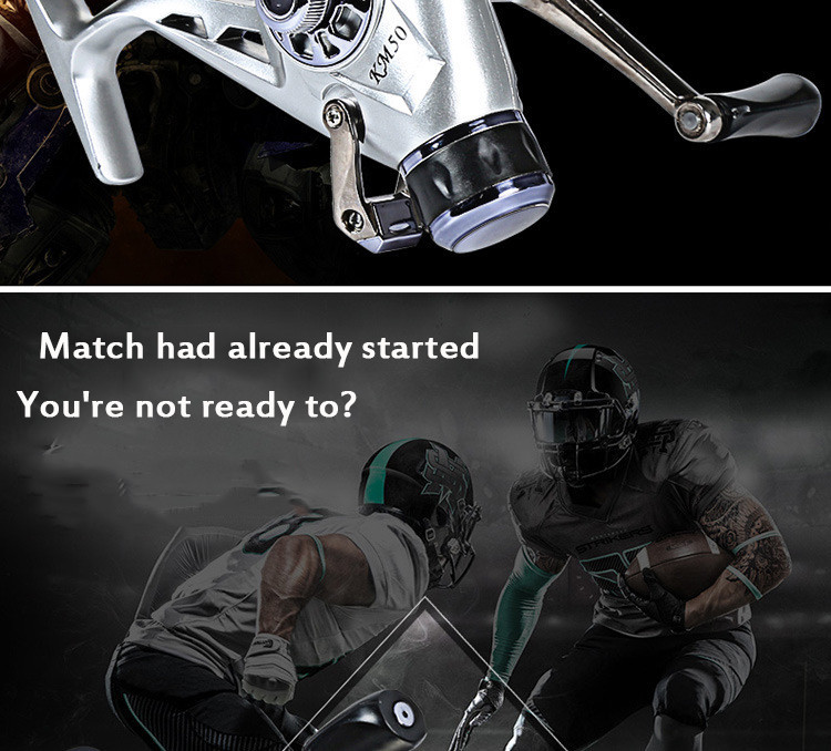 High Exceptional Spinning Fishing Reel 10+1BB Gapless 521 Saltwater Spinning Reel For Huge Game Entrance Rear Drag Carp Fishing Reels  (2)