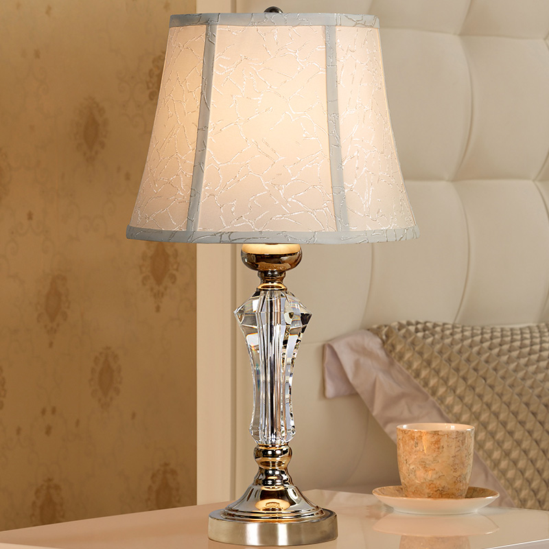 Fashion Crystal Table Lamp Bedroom Bedside Lamp Table Lamp Brief Intable Lamps From Lights 