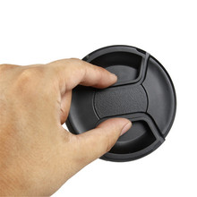 49mm – 77mm Center Pinch Lens Cap Cover for Canon nikon d5100 d5200 d3300 1200d d3200 d3100 cokin lens accessories 58mm 67 52mm