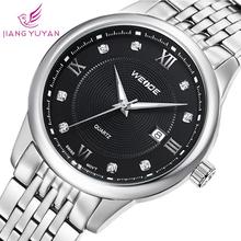 Hot fashion WEIDE brand watches men sport casual quartz full steel watches men calendar watch