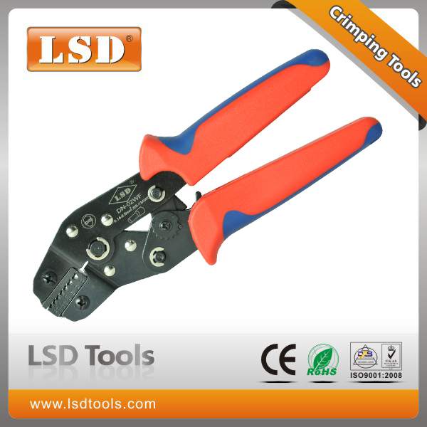 DN-02WF ratchet crimpers for 0.14-2.5mm2 26-14AWG wire-end ferrules crimping press plier