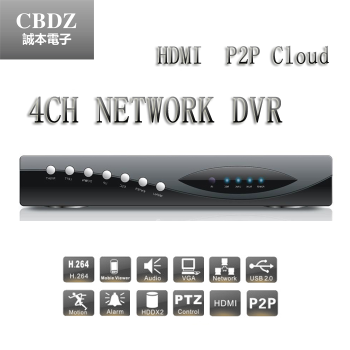 4 channel dvr Recorder H.264 network Full D1 960H real-time recording CCTV Surveillance Security DVR 1080P HDMI CCTV DVR