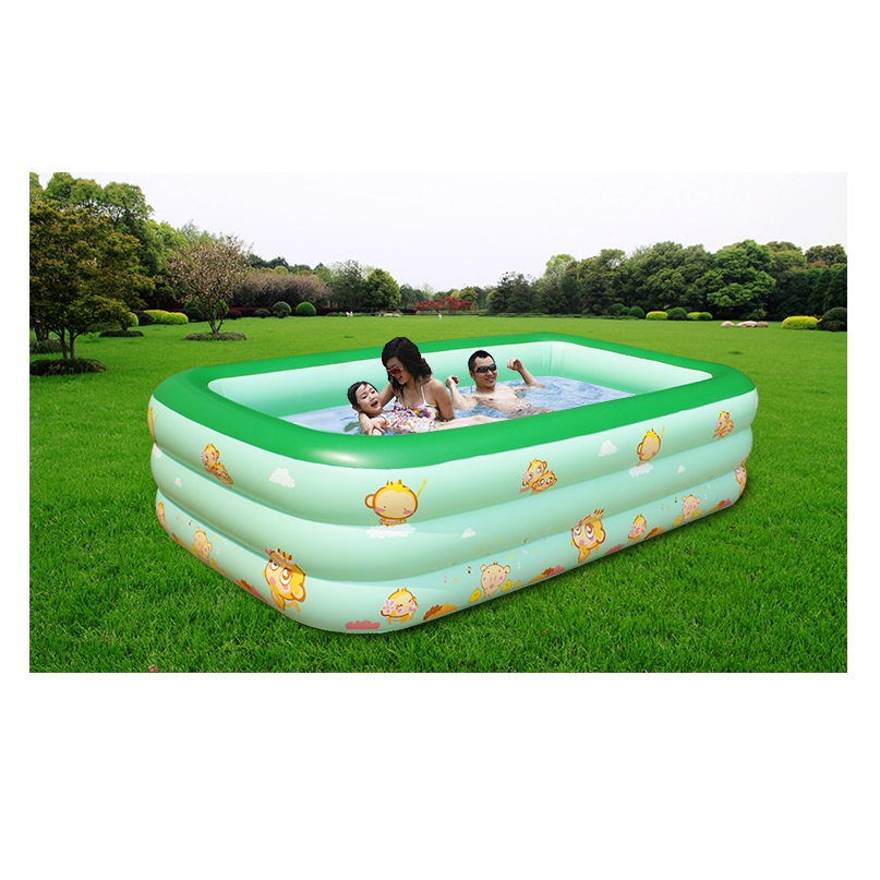 big plastic swimming pool