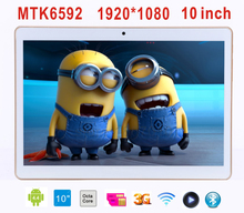 Original Android Tablet PCS 10 inch 1920*1080 9.7 IPS MTK6592 Octa Core 3G Phone Call Android 4.4 Tablet 32GB 8MP Wifi Bluetooth