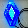 Waterproof Auto Renault LED Cold Light 9 4cmx7 55cm Rear Emblem Badge Sticker Lamp for Renault