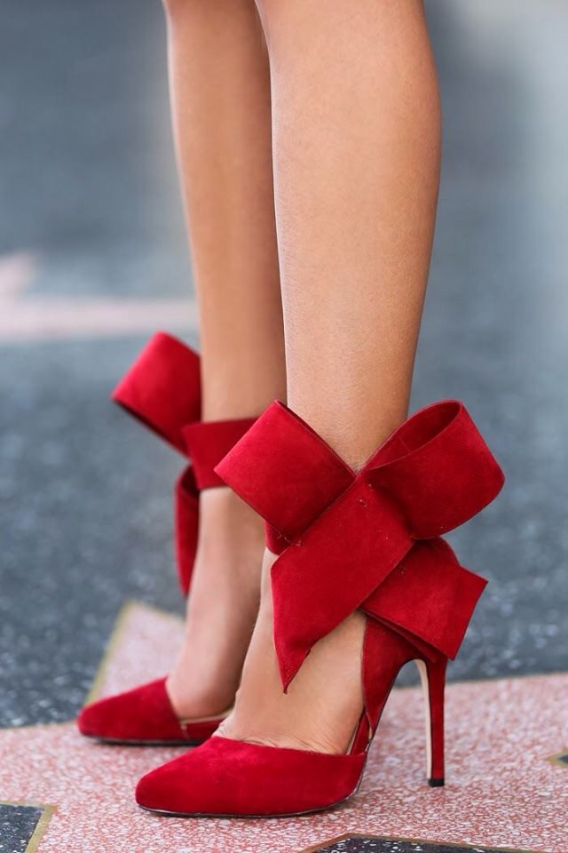 Big bow banding bandage pointed toe high-heeled shoes thin heels shoes wedding shoes 40 11cm high-heeled