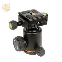 New QZSD Q06 Aluminum Tripod Ball Head / Ballhead With Quick Release Plate & Two levels Max Load 6KG For Benro Manfrotto Q999S