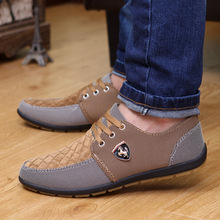 Free shipping 2016 spring new brand men’s shoes low to help fight color canvas shoes high quality fashion men shoes
