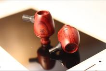 Brazil rosewood10mm earphone housing 10mm wooden earphone shell