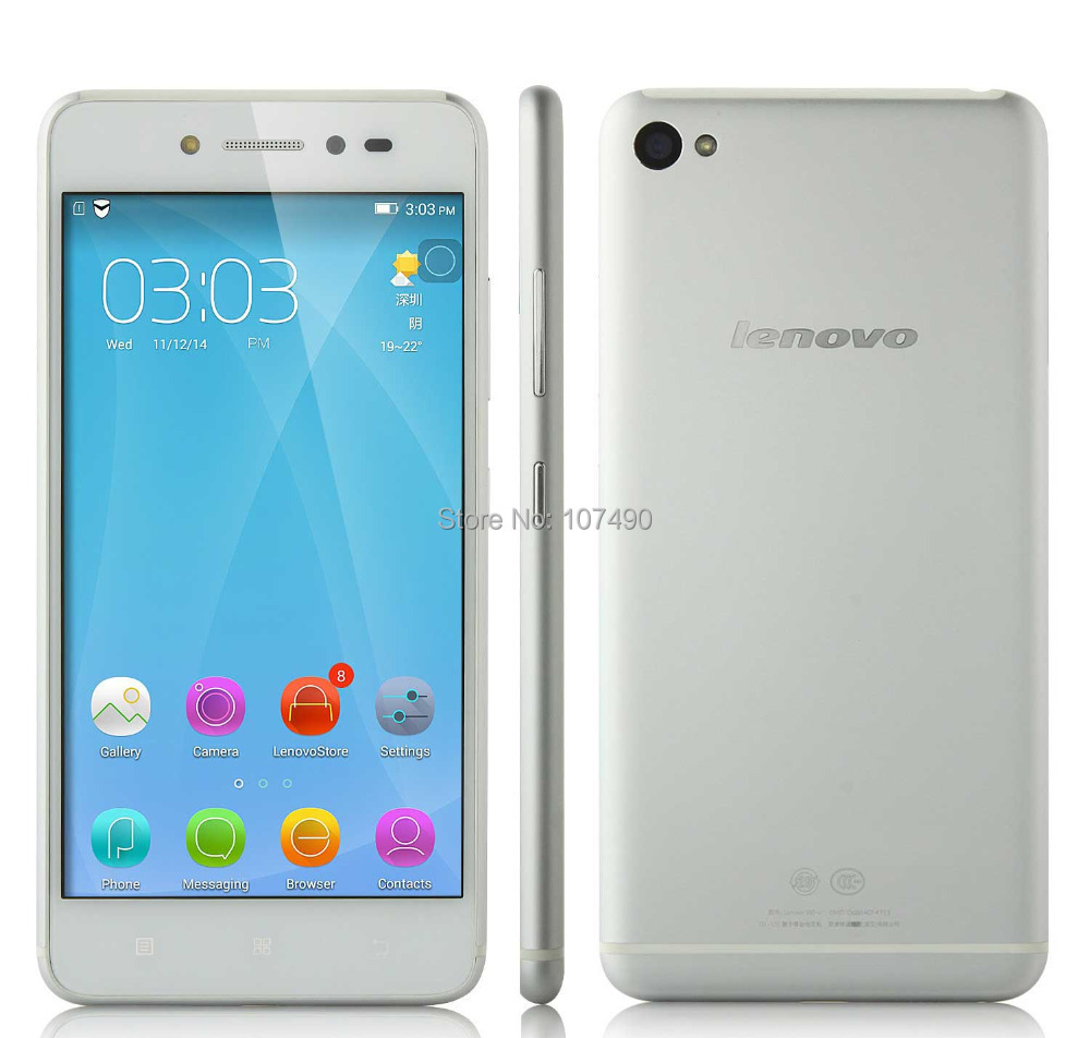 Original 5 Inch Lenovo S90 S90U S90 U Qualcomm Snapdragon 410 MSM8916 Quad Core Smartphone Android