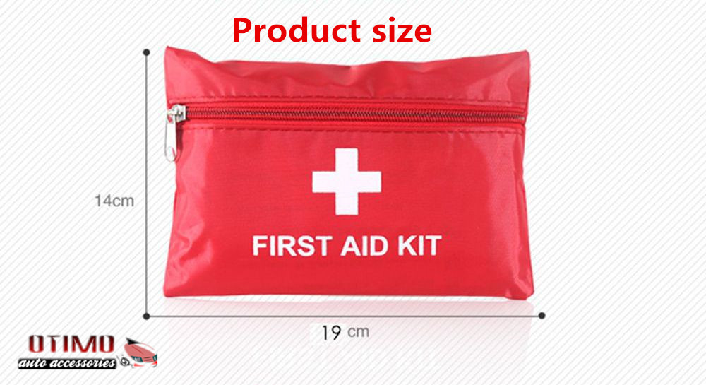 3 Automobile First Aid Kit Mini Car First Aid Kit Bag Small Medical Box Emergency Survival Kit Car Treatment Pack Bag