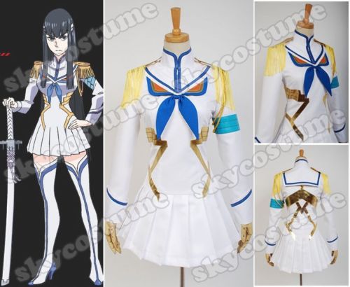 Free Shipping KILL la KILL Kiryuuin Satsuki cosplay costume tailor made customized dress Top Quality